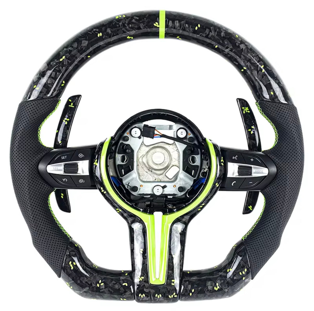Custom BMW Carbon Fibre Steering Wheel