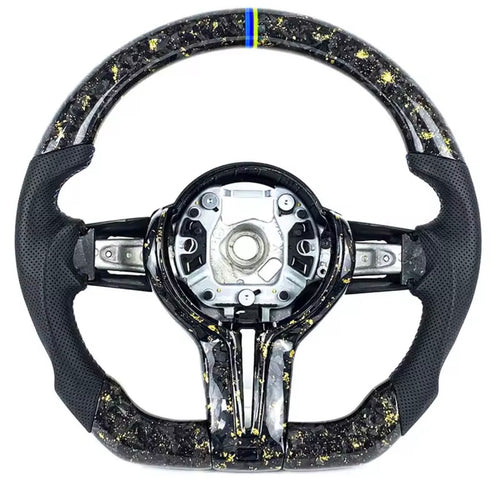 Custom BMW Carbon Fibre Steering Wheel